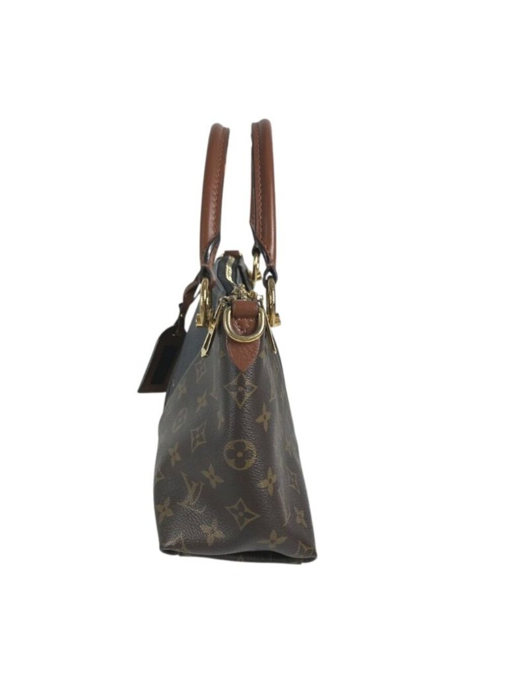 Louis Vuitton Shoulder Bag Tote BB Monogram Canvas Brown - Picture 2 of 9